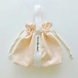【MADE】Canvas Pouch Bag - Peach