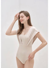 Hepburn swimsuit Ivory