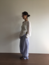 YWD ピンカストライプパンツ (2color)