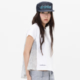 Heart Logo Mix Tee - White