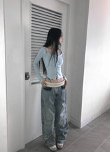 Ice age banding denim pt