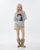 (UNISEX) Hip Dog Tee