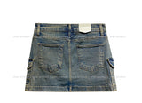 Mare washing cargo miniskirt
