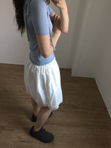 Unbalanced Tie T-Shirt (4color)