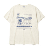 Rowdys ビーチバー Tシャツ_オートミール