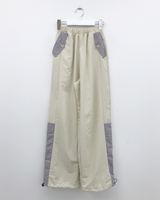Pisso check string pants (2color)
