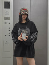 ウェポンプリントオーバーボックシーTシャツ