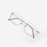 Knouun Square Combi Two-Bridge Glasses ASCENT SV