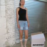 Tami Cutoff Denim Shorts