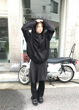  STRING VELLVET  HOOD JACKET