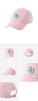 24FW COLOR POINT SMALL SYMBOL BALL CAP PINK
