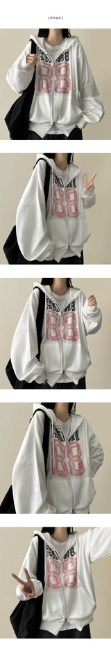 Roban 88 Two-Way Hooded Zip-Up