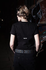 Star Logo Nail 1/2 T-Shirt Small Fit Black
