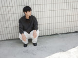 [DOJINOI] DRAFT CROP WINDBREAKER CHARCOAL