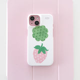 ビッグピンクストロベリーケース (matte hard)