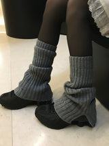 Slit Wave Golji Leg Warmers (3c)