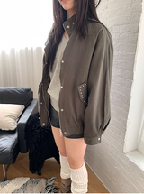 Urban cotton blouson jacket(2color)