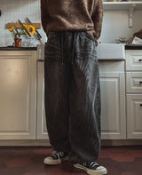 Dusty Corduroy Washed Balloon Pants