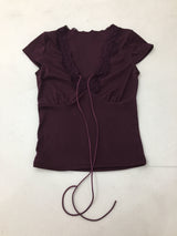 Vintage Rose Puff Top