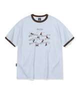 26SS★ Cats Music Ringer Short Sleeve Tee