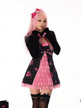 Rose Window Strapless Halter Dress