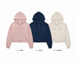 LMN ベイビークロッピードフードジップアップ(3 colors)