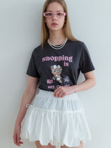 ショッピングベアTシャツ 2color
