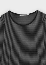 [MADE] Danf ストライプ Uネック長袖 Tシャツ