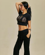 BOLD LOGO CROP TOP_BK