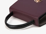 LOMEL MINI マイクロレザーバッグ / Maroon Burgundy