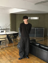 Lemaire Striped Curved Pants