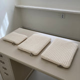 Clam Tablet&Laptop case _ Soft cream (15 inch)