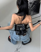 BLACKPINK Tweed Backless Bustier