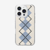 CLASSIC ARGYLE HARD JELL CASE_WHITE