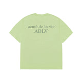 24FWベーシックロゴシーズン3ショートスリーブTシャツ ライトグリーン