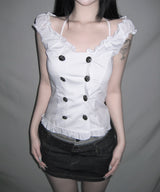 chrome frill bl (3colors)