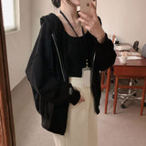 [BELLIDE MADE] Spring ver, two-way overfit zip-up hoodie