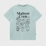 Maltese Crew Line Graphic Half Sleeve T-shirt
