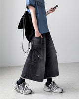 Bruce Cargo Bermuda Denim