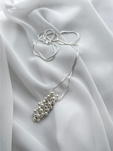 grape long necklace