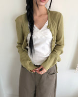 Myur Summer Ribbed Cardigan