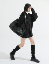 Camu wide strap shouder bag