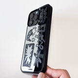 NEWTOPIA_BioDoodle Bumper Mirror Phone Case (BK)