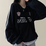 Cana V-neck track sweatshirt