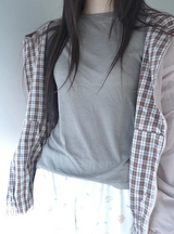 バラ長袖Tシャツ