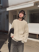 Regina Damage Round Knit