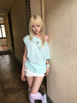 アクア ドレープ トップ