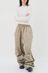 Martin Rivet Wide Pants (3color)