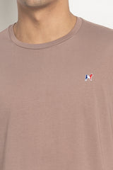 フロレントTシャツ ダークブラウン