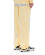 939 ロゴスウェットパンツ (LEMON)